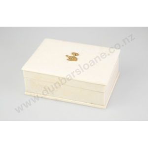 Antique ivory cigarette box, plain oblong shape the detachable…