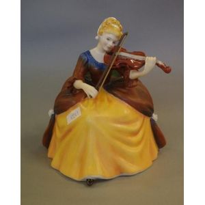 Royal Doulton limited edition 'Violin' figurine, 712/750,&hellip;