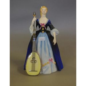 Royal Doulton 'Chitarrone' figurine, limited edition 738/750,&hellip;