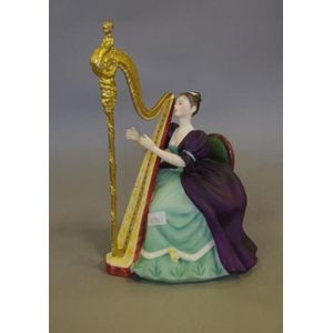 Royal Doulton limited edition 'Harp' figurine, 480/750,&hellip;