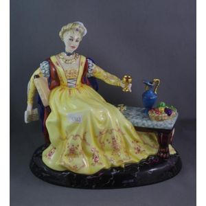 Royal Doulton 'Lucrezia Borgia' figurine, limited edition&hellip;