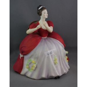 Limited Edition Royal Doulton Figurine 'flute' By Peggy Davies - Royal 