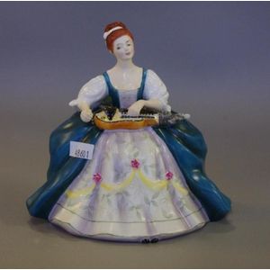 Royal Doulton 'Hurdy-Gurdy' figurine, limited edition 639/750,&hellip;