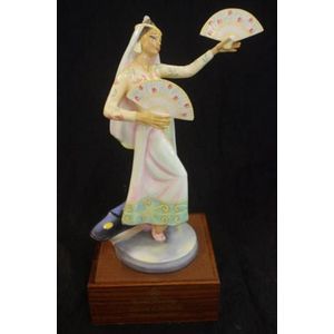 Royal Doulton 'Phillipine Dancer' figurine, limited edition&hellip;