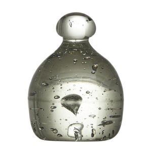 Castleford clear glass dump doorstop, England, circa 1880.…