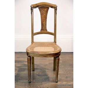 A set of six Louis XVI style walnut and cane chairs, early 20th&hellip;