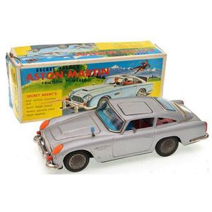 Aoshin (Japan) Secret Agent's Aston-Martin friction powered…