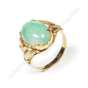 Authentic on sale jade ring