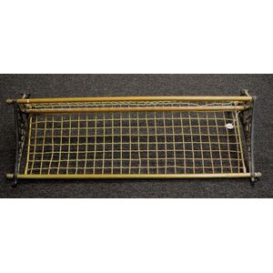 NSW Government Railways brass luggage rack initialed iron…