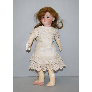 Vintage Simon Halbig Germany ceramic doll sleeping eyes,…