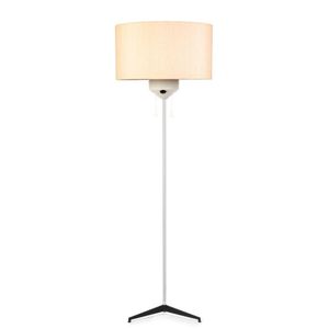 cream standard lamp
