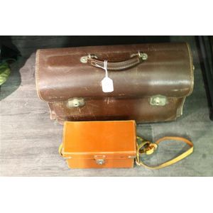 A doctor's medical case with a Kodak M4 Instamatic in travel…
