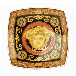 Three pieces of Rosenthal Versace china, two dishes and a…