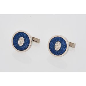 Cartier シルバー カフリンクス CROG000326 - Pasha de Cartier cufflinks - Sterling silver
