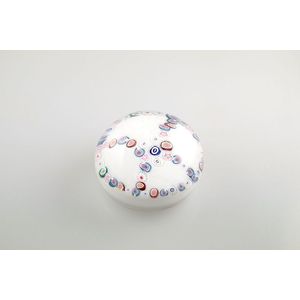 Antique Baccarat paperweight millefiori garland pattern on…