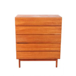 Chest of drawers by Parker C1960s teak five drawer height 107…