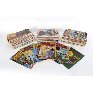 Circa 1970s comic collection, Batman, Superman, Supergirl,…