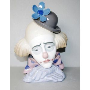 Lladro Clown Head Figure - 27 cm High - Lladro and Nao - Ceramics