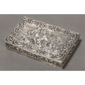 German Silver Courting Scene Box - Boxes, Jewellery & Trinket (not ...