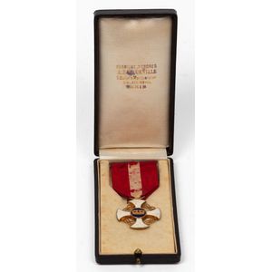 Order of the Crown of Italy, knight, 5th class medal with&hellip;