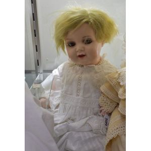 Rare early 'Krammer & Reinhardt' hard plastic doll, Germany,…