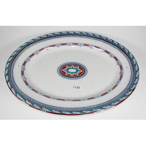 Antique Wedgwood & co. meat platter 'Denmark' pattern, marked&hellip;