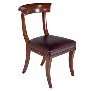 Regency Sabre Leg Mahogany Dining Chairs (Set of 7) - Seating - Sets of ...