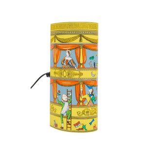Piero Fornasetti 'Commedia Italiano Illuminazione' table lamp…