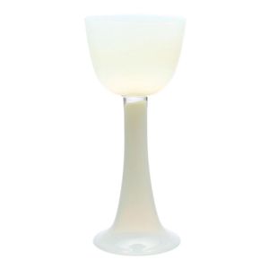 Murano chalice in the manner of Seguso, translucent glass,…