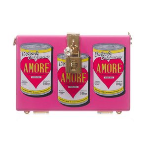 An 'Amore' crossbody bag by Dolce and Gabbana, styled in&hellip;