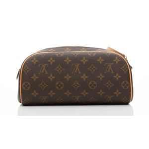 Sold at Auction: Louis Vuitton Drouot Shoulder Bag, in a brown monogram  coated canvas, with vachetta leather accents and golden brass hardware,  openi
