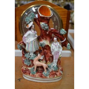 Excited to share the latest addition to my # shop: Staffordshire Castle  Clock Tower Spill Vase- 1890s-Victoria…