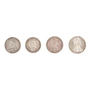 Antique Silver Coins Collection 1780-1899 - Coins - Numismatics, Stamps ...