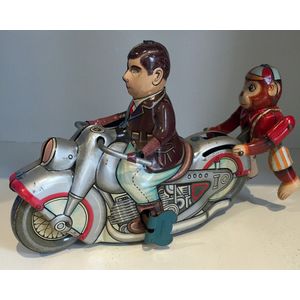toy motorbikes with riders