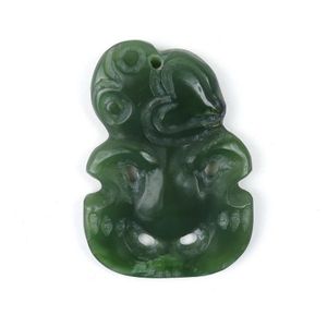 Pre-European and later Maori tiki made from greenstone / pounamu ...