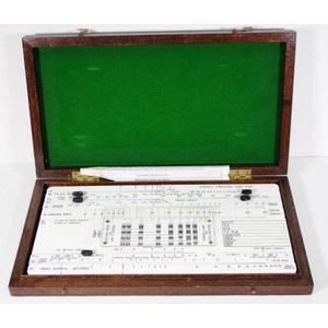 Rare torpedo spreading slide rule MK.I for T.C.F.S MK,…