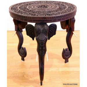 Anglo-Indian table - price guide and values