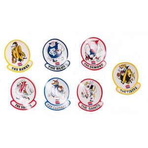A Colletion of 1973 Ampol Team mascot stickers, fourteen total…