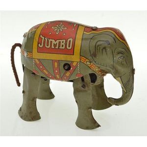 Early Matchbox Lesney 'Jumbo' tinplate clockwork walking…