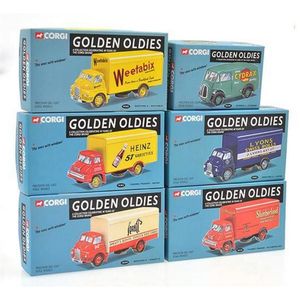 Six Corgi golden Oldies models, including no. 19302 Bedford S…