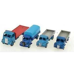 Four Dinky models, including no. 512 Guy flat truck; no. 30s…