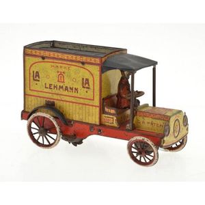 Lehmann (Germany) no. 620 clockwork van with key C.1907 (G - VG)