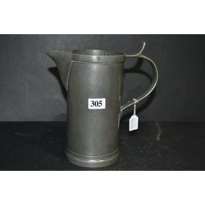Scarce Jewish Imperial German 1L ale jug, by maker: Bohler,…