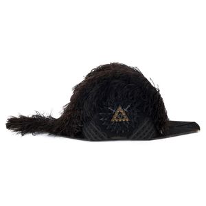 An American bicorn hat with feather plume, by Lilley Co.&hellip;