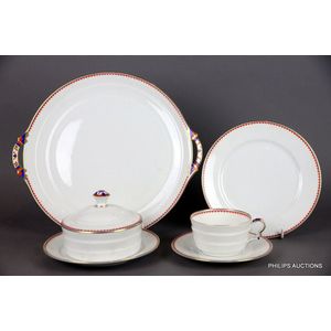 An Art Deco Rosenthal porcelain tea service, late 1920s,…