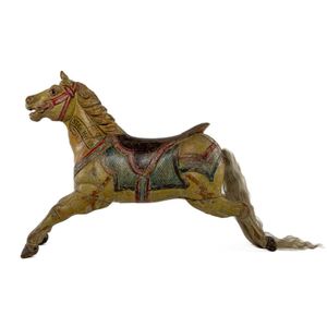 Vintage carousel horses and amusements, fairgound and carnival ...