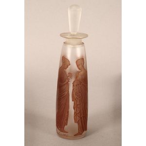 Rene Lalique Ambre antique perfume bottle, for Francois Coty, c.…