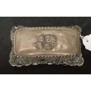 Sterling silver 'choir of angles' trinket box hallmarked London…