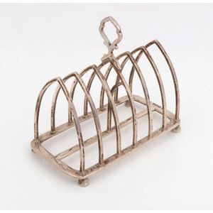 Sterling Silver Toast Rack Dated 1933 - Barker Brothers of England - Ruby  Lane