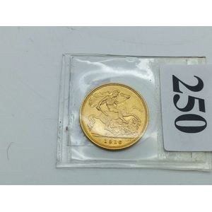 Solid gold half sovereign, 1916 Sydney mint, Edward VII and St.…